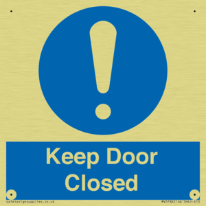 Keep Door Closed